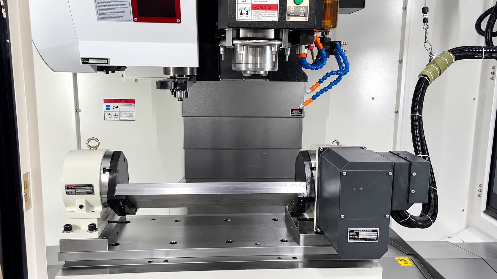 Rotary 4th-axis machining