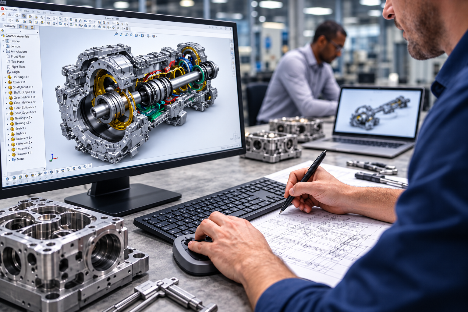 Precision component and part design
