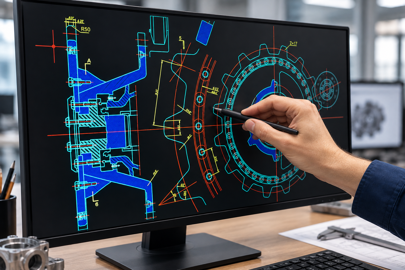 CAD modelling and engineering design